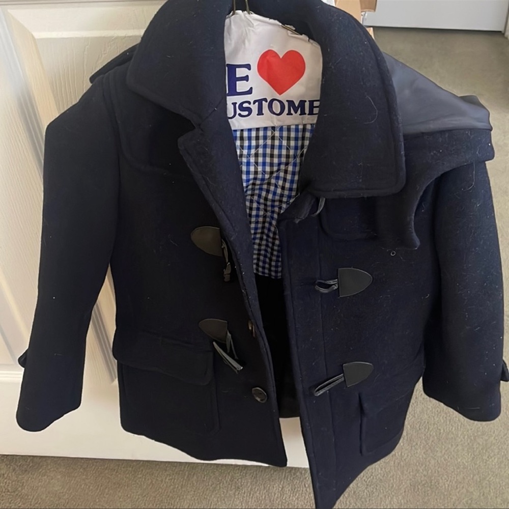 Isaac mizrahi boys dress coat, size 8, never worn